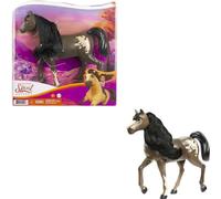 Mattel Spirit Dark Brown Horse Dreamworks Untamed - Bay Pinto - 1 Pack
