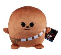 Mattel Star Wars Cuutopia Plush Figure 10-inch Chewbacca Soft Rounded Pillow Doll Collectible Toy Inspired by the Wookiee Character