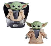 Star Wars Din Grogu Plush Toy, 11-inch Soft Doll with Hard Head & Bean-Filled Base, Inspired by Star Wars: The Mandalorian Season 3, HPG49