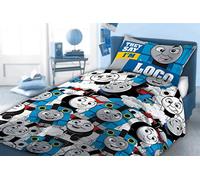 Mattel Thomas The Tank Engine Logo Single Duvet Cover Set,