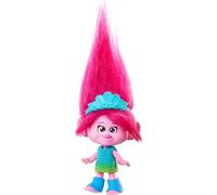 Mattel Trolls Band Together Queen Poppy Small Doll with Removable Outfit & Plush Hair, Toys Inspired by the Movie, HNF06