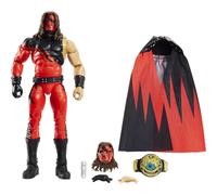 WWE Ultimate Edition Kane Action Figure, 6-inch Collectible with Interchangeable Head, Swappable Hands & Entrance Cape for Ages 8 Years Old & Up