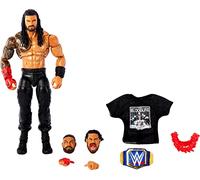 Mattel Ultimate Edition Roman Reigns Action Figure, 6-inch Collectible with Interchangeable Head, Swappable Hands & Universal Championship for Ages 8 Years Old & Up