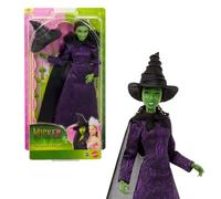 Mattel Universal Pictures’ Wicked Elphaba Thropp Fashion Doll with Removable Outfit & 7 Points of Articulation, Inspired by the Movie, JMG23