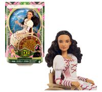 Mattel Universal Wicked Nessarose Fashion Doll & Accessories Including Wheelchair with Brown Curly Hair Poseable & Removable Ballroom Look