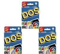 Mattel Uno Dos Card Game (Pack of 3)