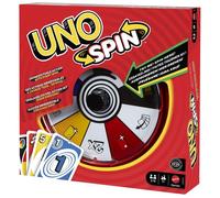 MATTEL UNO Spin Card Game, Red