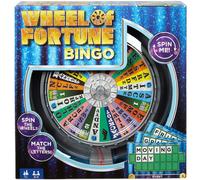 Mattel Wheel of Fortune Bingo Television Board Game: Spin to land letters, complete cards, and hit Jackpot! FFV27