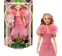 Mattel Wicked Singing Glinda Fashion Doll & Accessories, Posable with Movie-Inspired Look & Removable Outfit, Sings “Popular”