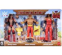 Mattel WWE Bash at the Beach 3-Pack Hulk Hogan, Scott Hall & Kevin Nash Elite Collection Series The New World Order Nwo Wrestling Action Figure Toy Wrestlers