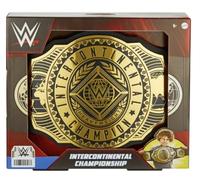Mattel WWE Championship Title Belt, Adjustable for Kids Role Play, HNY45, Black