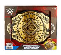 Mattel WWE Championship Title Belt, Adjustable for Kids Role Play, HNY45, Black