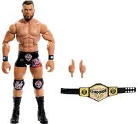 Mattel WWE Elite Action Figure & Accessories, 6-inch Collectible Austin Theory with 25 Articulation Points, Life-Like Look & Swappable Hands, HTX55