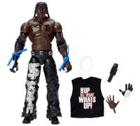 Mattel WWE Elite Action Figure & Accessories, 6-inch Collectible R-Truth with 25 Articulation Points, Life-Like Look & Swappable Hands