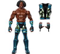 Mattel WWE Elite Action Figure - Xavier Woods (Series 112), 6-inch, 25-point, Swappable Hands