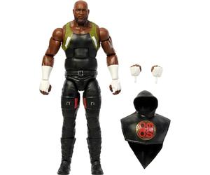 Mattel WWE Elite Action Figure & Accessories, Series #108 Omos 6-inch Collectible with 25 Articulation Points & Swappable Hands