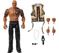 Mattel WWE Elite Action Figure & Accessories, Series #115 6-inch Collectible The Rock with 25 Articulation Points & Swappable Hands