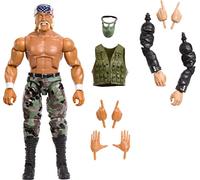 Mattel WWE Elite Action Figure SummerSlam Hulk Hogan with Accessory and Mr. Perfect Build-A-Figure Parts (HPB24)
