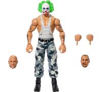 Mattel WWE Elite Collection Action Figure & Accessories, Premium Live Event Bushwhacker Luke with Interchangeable Hands & Build-A-Figure Pieces