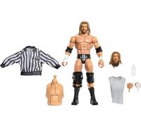 Mattel WWE Elite Collection Action Figure & Accessories, Premium Live Event Triple H Set, SummerSlam Series with Jesse “The Body” Ventura Build-A-Figure Parts, JHX80