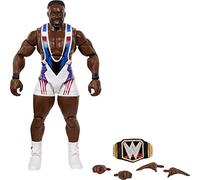 Mattel WWE Elite Collection Action Figure & Accessories, Series #98 Big E 6-inch Collectible with 25 Articulation Points & Swappable Hands