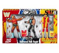 Mattel WWE Elite Collection Hulkamania 40th Anniversary Action Figure Set - 3 Pack