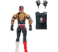 Mattel WWE Elite Collection Top Picks Action Figure & Accessories Set, Rey Mysterio 6-inch Collectible with Swappable Hands, Ring Gear & 25 Articulati