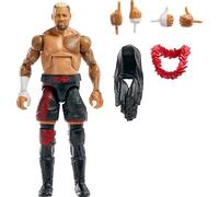 Mattel Action Figure Set Sola Sikoa, WWE Elite, 6in, Swappable Hands, Ring Gear, 25 pts