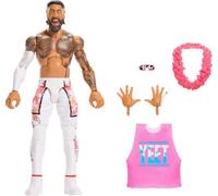 Mattel WWE Elite Action Figure & Accessories, Series #124 Set, 6-inch Collectible Jey Uso with 25 Articulation Points & Swappable Hands, JHT68