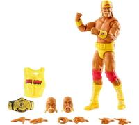 Mattel WWE Hulk Hogan Ultimate Edition Fan TakeOver Action Figure with Articulation Life-like Detail & Accessories 6-inch