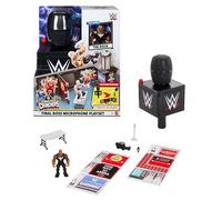 Mattel WWE Knuckle Crunchers 2-in-1 Microphone & Playset