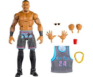Mattel WWE Montez Ford Elite Collection Action Figure with Accessories, Articulation & Life-Like Detail, Collectible Toy, 6-Inch (HKN99)