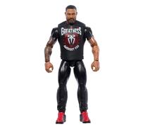 Mattel WWE Roman Reigns Action Figure, Main Event Series #151 6-inch Collectible with 10 Articulation Points & Life-Like Look, JCV27