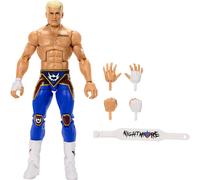 Mattel WWE Top Picks Elite Action Figure & Accessories Set The American Nightmare Cody Rhodes 6-inch Collectible with Swappable Hands Ring Gear & 2