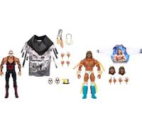 Mattel WWE Ultimate Edition Action Figure 2-Pack, Greatest Grudges '92 Collectible Set with Ultimate Warrior & Papa Shango 6-inch Superstars & Accessories