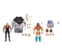 Mattel WWE Ultimate Edition Action Figure 2-Pack, Greatest Grudges '92 Collectible Set with Ultimate Warrior & Papa Shango 6-inch Superstars & Accessories