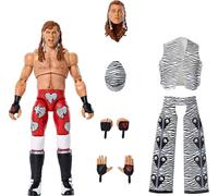 Mattel WWE Ultimate Edition Action Figure & Accessories Set, Shawn Michaels 6-inch Collectible with Swappable Heads & Hands, 30 Articulation Points, JKD31