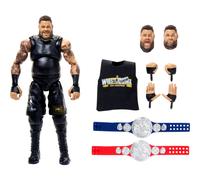 Mattel WWE Ultimate Edition Fan Takeover Action Figure, Kevin Owens Collectible Set with Interchangeable Accessories Like Extra Heads & Swappable Hand