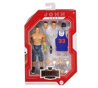 Mattel WWE Ultimate Edition John Cena 6-inch Action Figure & Accessories Set, 10+ Pieces Include Swappable Heads & Hands, JCX42