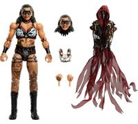 Mattel WWE Ultimate Edition Action Figure & Accessories Set, Rhea Ripley 6-inch Collectible with Swappable Heads & Hands, 30 Articulation Points, JHV96