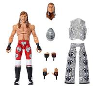 Mattel WWE Ultimate Edition Action Figure & Accessories Set, Shawn Michaels 6-inch Collectible with Swappable Heads & Hands, 30 Articulation Points, JKD31