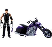 Mattel WWE Wrekkin' Slamcycle Vehicle & Figure Playset with Toy Motorcycle &