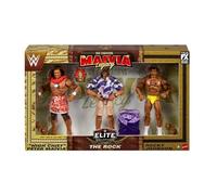 Mattel WWE Wrestling Figure Elite Collection The Rock 3-Pack