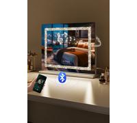 Matteo 58X48Cm Smart Hollywood Vanity Mirror With Bluetooth Audio & Dimmable Led Light Strip, White