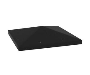 Matteo Black 3X3M Gazebo Roof Replacement Canopy - Water-Resistant Polyester, Upf30+ For Outsunny 84C-303