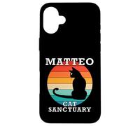 Matteo Cat Sanctuary Group Family Reunion Name Case for iPhone 16 Plus