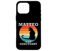 Matteo Cat Sanctuary Group Family Reunion Name Case for iPhone 16 Pro Max