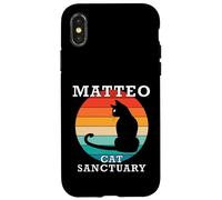 Matteo Cat Sanctuary Group Family Reunion Name Case for iPhone X/XS