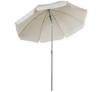 Matteo Cream White 2.2m Portable Tilting Beach & Garden Parasol Matteo Cream