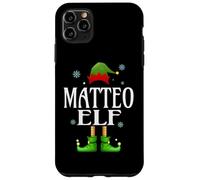 MATTEO Elf Xmas Funny Men's Family Matching Christmas MATTEO Case for iPhone 11 Pro Max